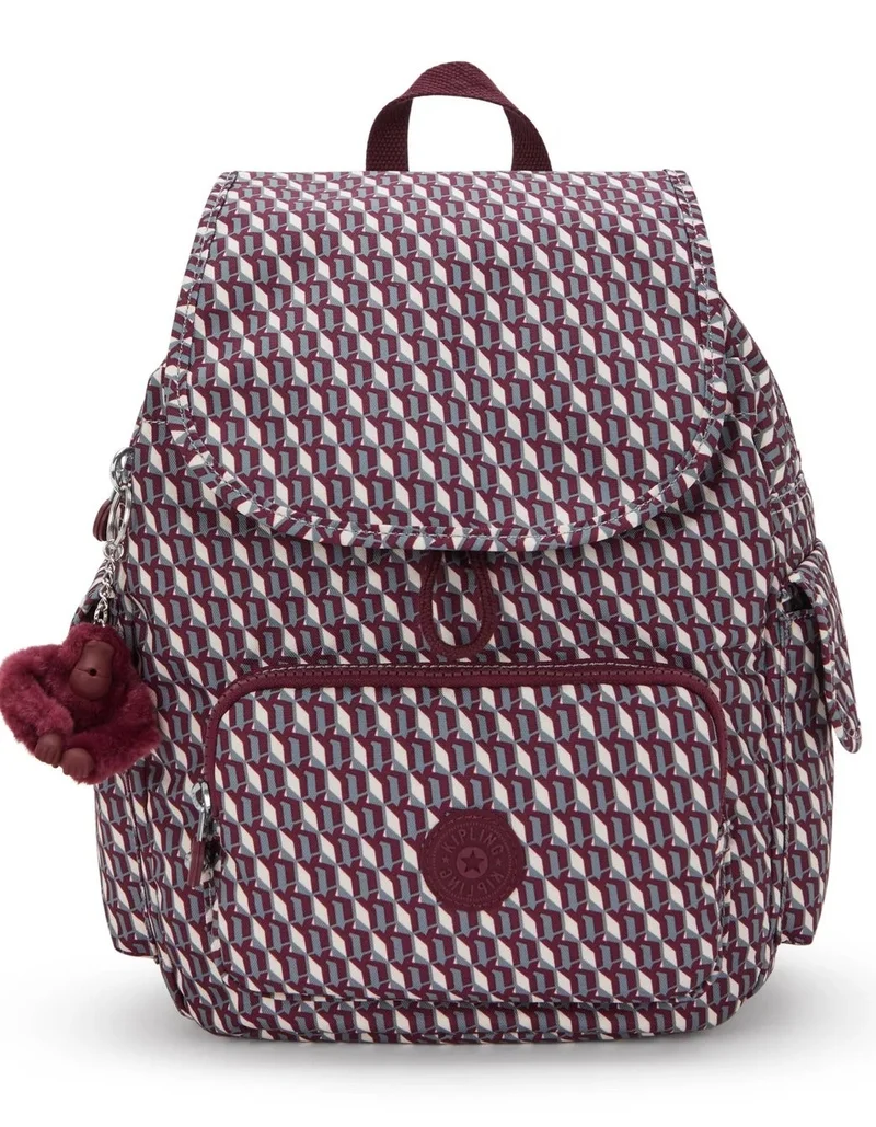 kipling City Pack S Female Small Backpack - 3Dk Wine